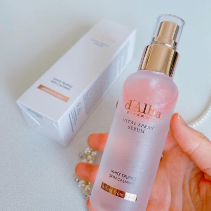 ダルバ ホワイトトリュフバイタルスプレーセラム/ダルバ/ミスト状化粧水を使ったクチコミ(3枚目)