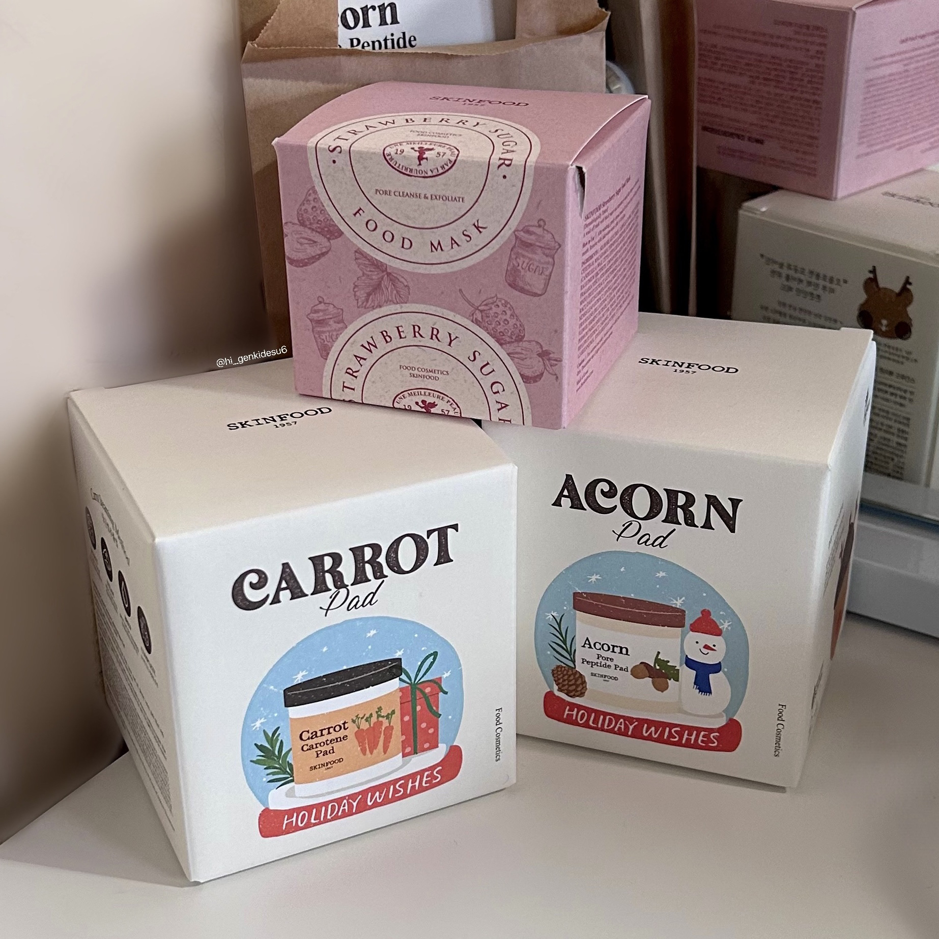 キャロットカロテン カーミングウォーターパッド/SKINFOOD/トナーパッドを使ったクチコミ（1枚目）