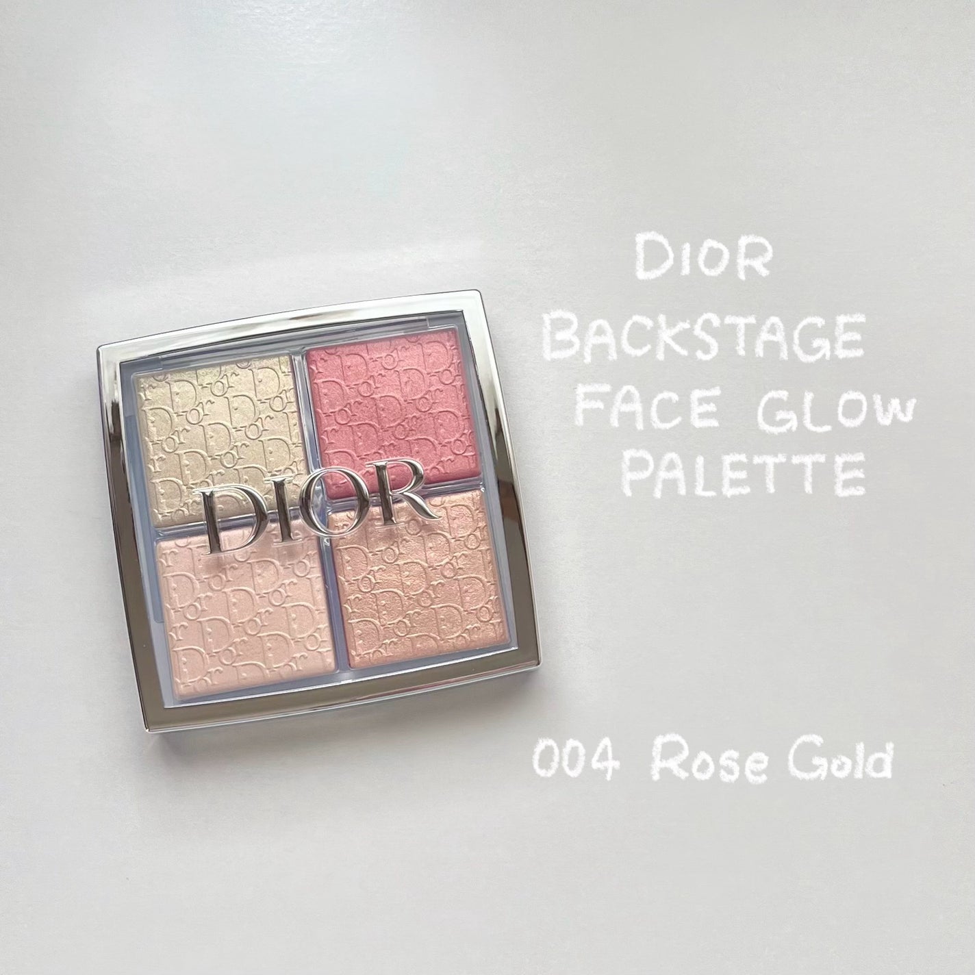 ディオール バックステージ フェイス グロウ パレット/Dior/ハイライトを使ったクチコミ(1枚目)