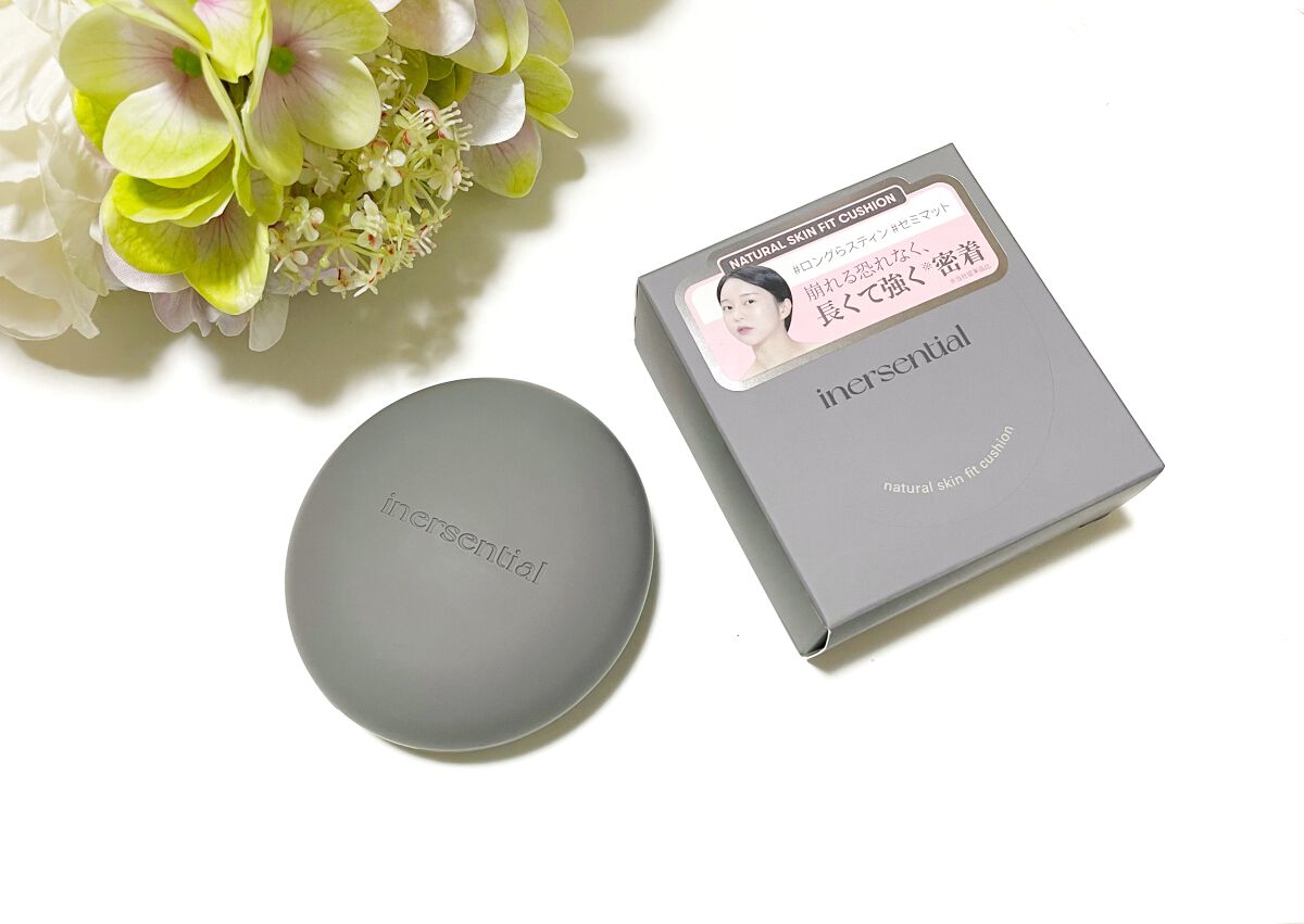 ナチュラルスキンフィットクッション/inersential/クッションファンデーションを使ったクチコミ(1枚目)