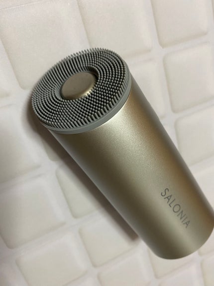 イオンフェイシャルブラシ(電動洗顔ブラシ)/SALONIA/美顔器・マッサージを使ったクチコミ(1枚目)