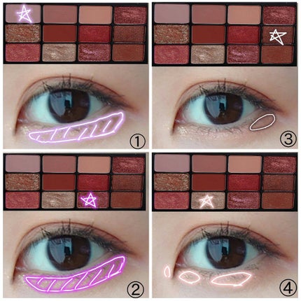 グラムチェンジマルチパレット/A.BLACK/マルチパレットを使ったクチコミ(4枚目)