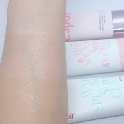 ウォータースプラッシュシカトーンアップクリーム/espoir/化粧下地を使ったクチコミ(6枚目)