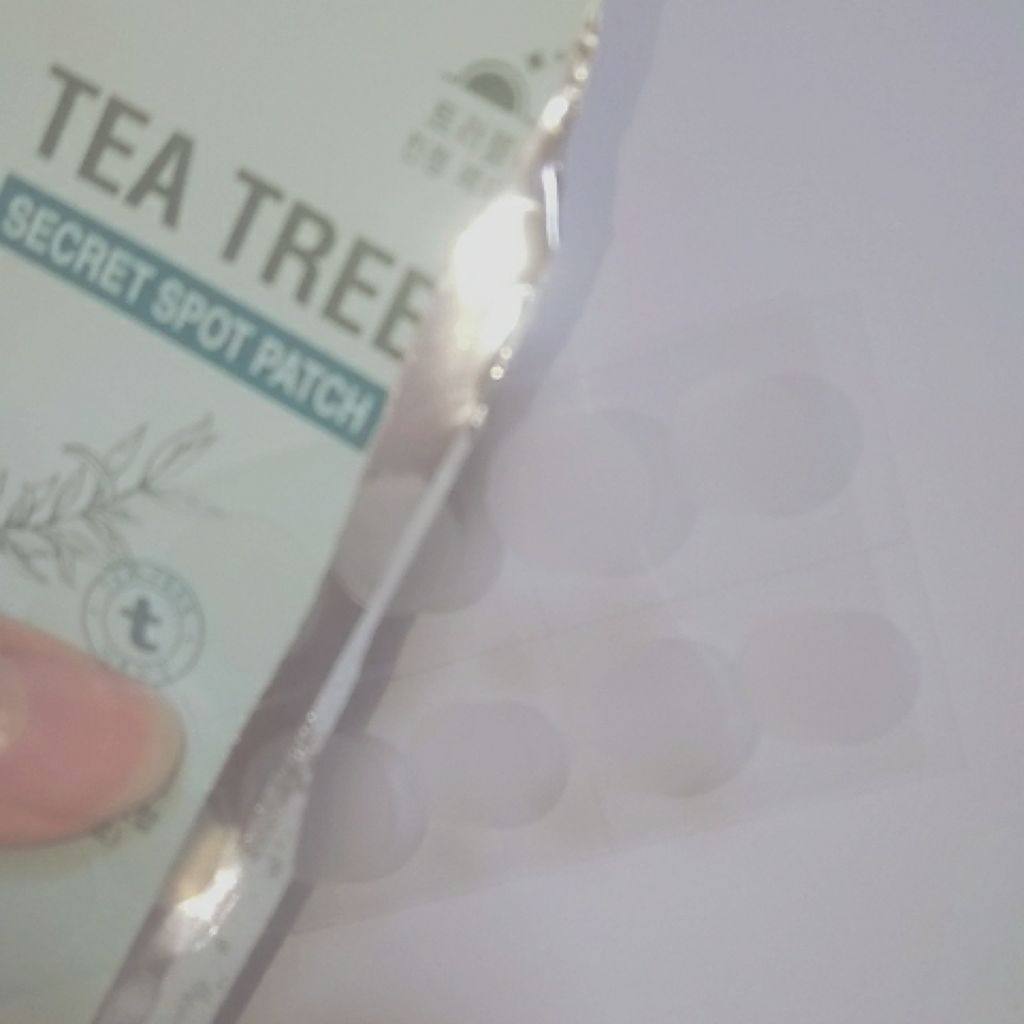 ティーツリーシークレットスポットパッチ/SKINFOOD/にきびパッチを使ったクチコミ(2枚目)