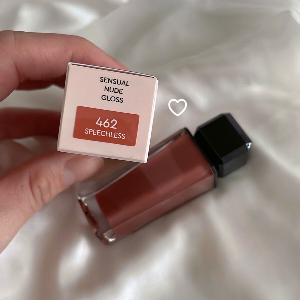 センシュアルヌードグロス/HERA/リップグロスを使ったクチコミ（2枚目）