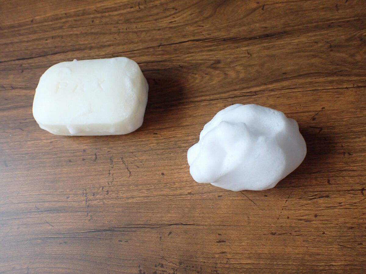 化粧石けん/パックス/洗顔石鹸を使ったクチコミ（2枚目）