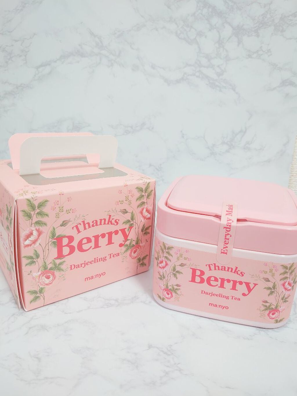 Thanks Berry ダージリンティー マスク/manyo/シートマスク・パックを使ったクチコミ(1枚目)