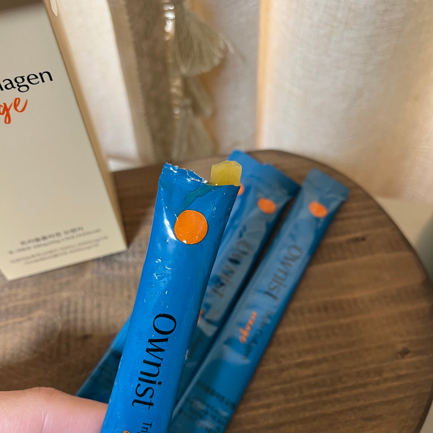 トリプルコラーゲン オレンジ/Ownist/美容サプリメントを使ったクチコミ(2枚目)