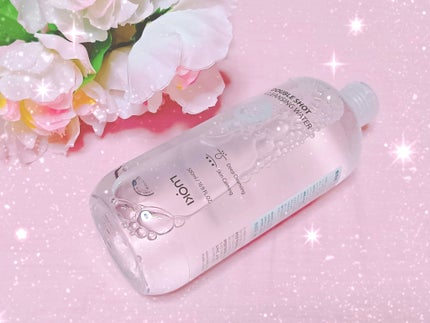 ダブルショットクレンジングウォーター/LUOKI/クレンジングウォーターを使ったクチコミ(1枚目)