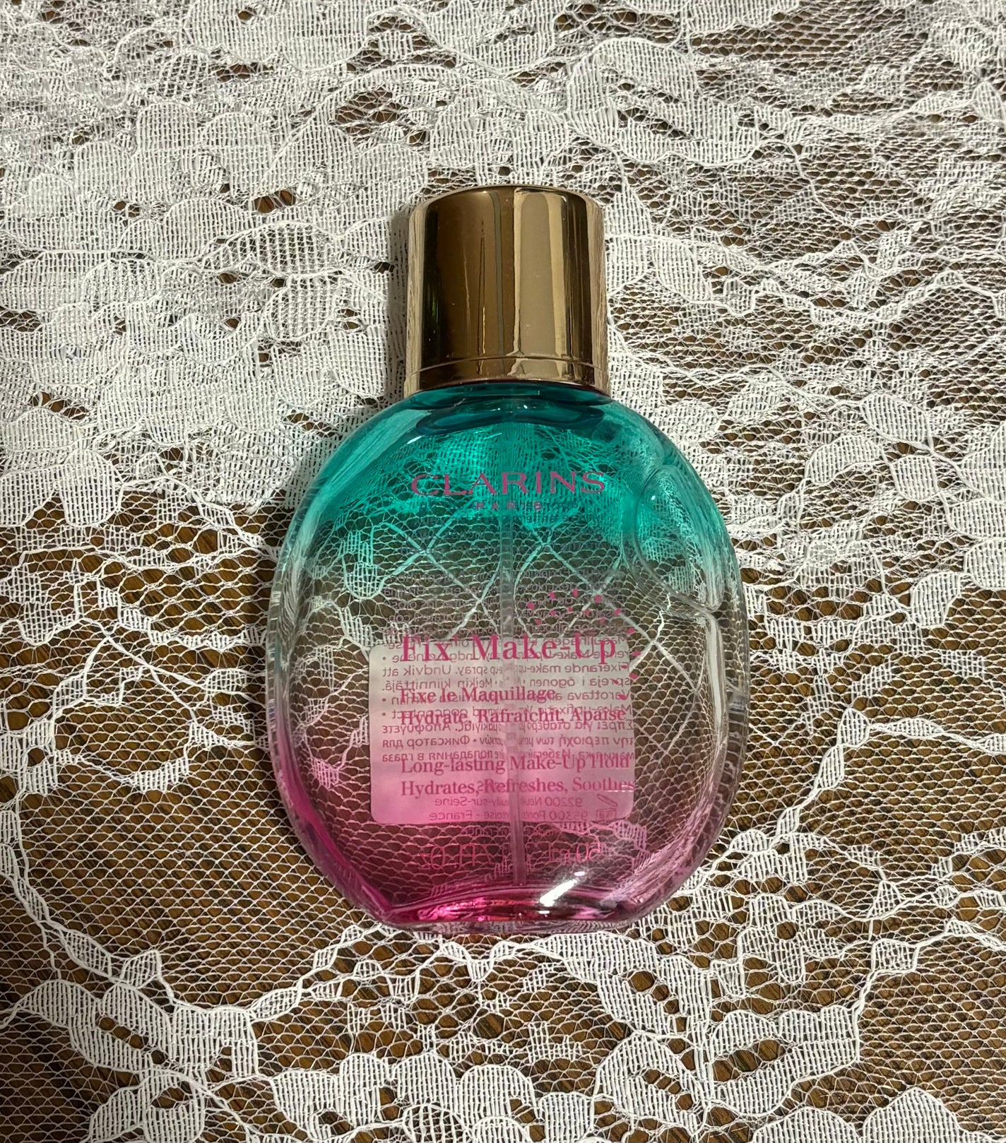 フィックス メイクアップ/CLARINS/ミスト状化粧水を使ったクチコミ(1枚目)