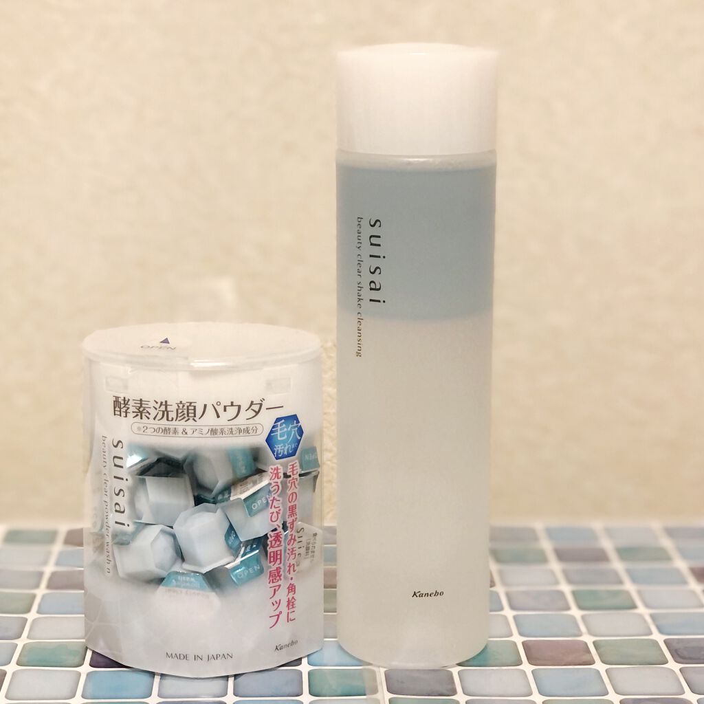 ビューティクリア シェイククレンジング/suisai/クレンジングウォーターを使ったクチコミ（1枚目）