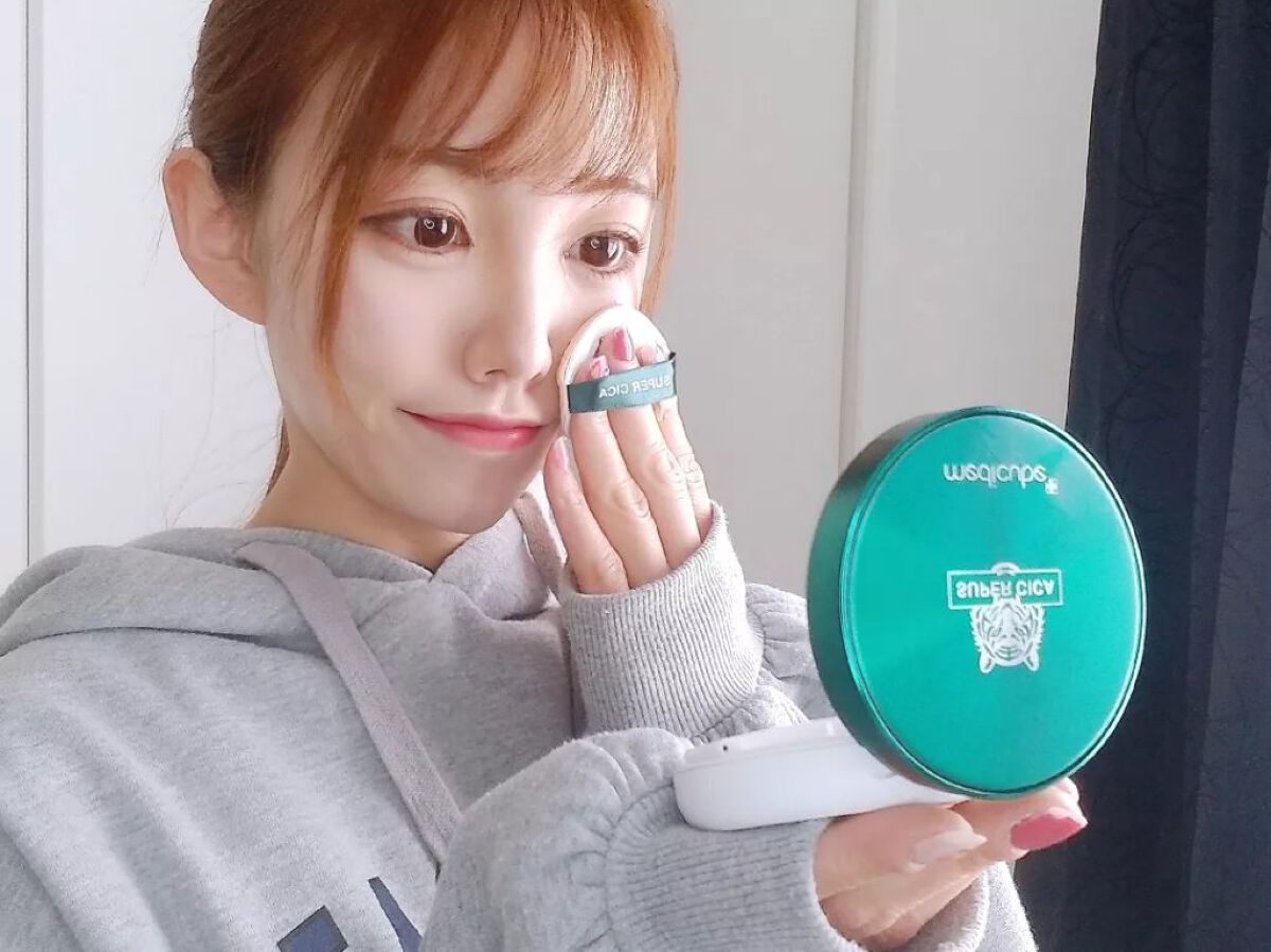 スーパーシカクッション/MEDICUBE/クッションファンデーションを使ったクチコミ(1枚目)