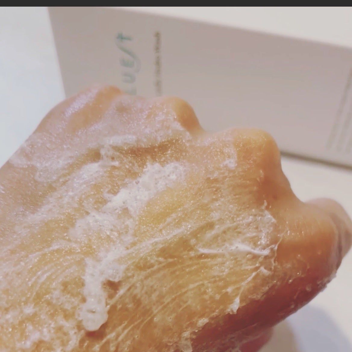 マンナンジェリーハイドロウォッシュ/PLUEST/洗顔料を使ったクチコミ(4枚目)