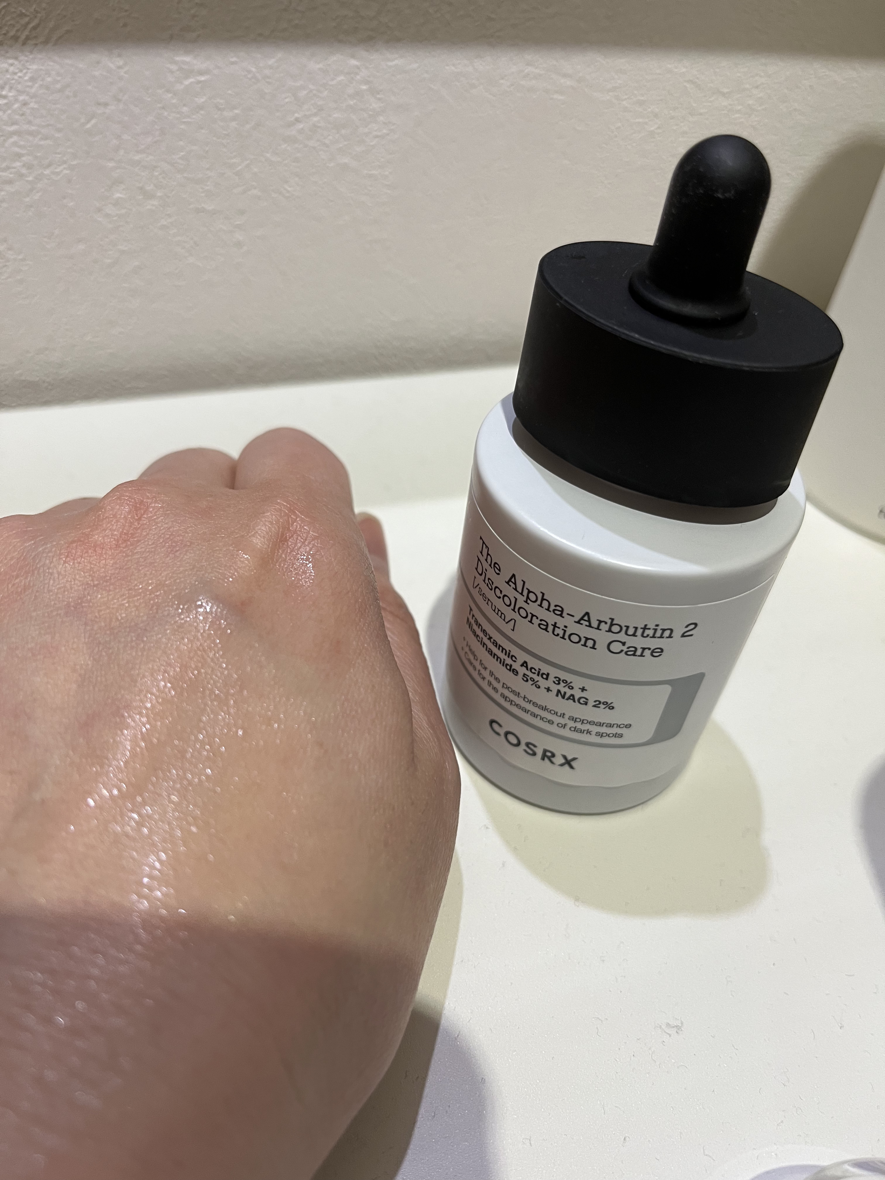 RXザ・アルファアルブチン2 ニキビ跡ケアセラム/COSRX/美容液を使ったクチコミ（3枚目）
