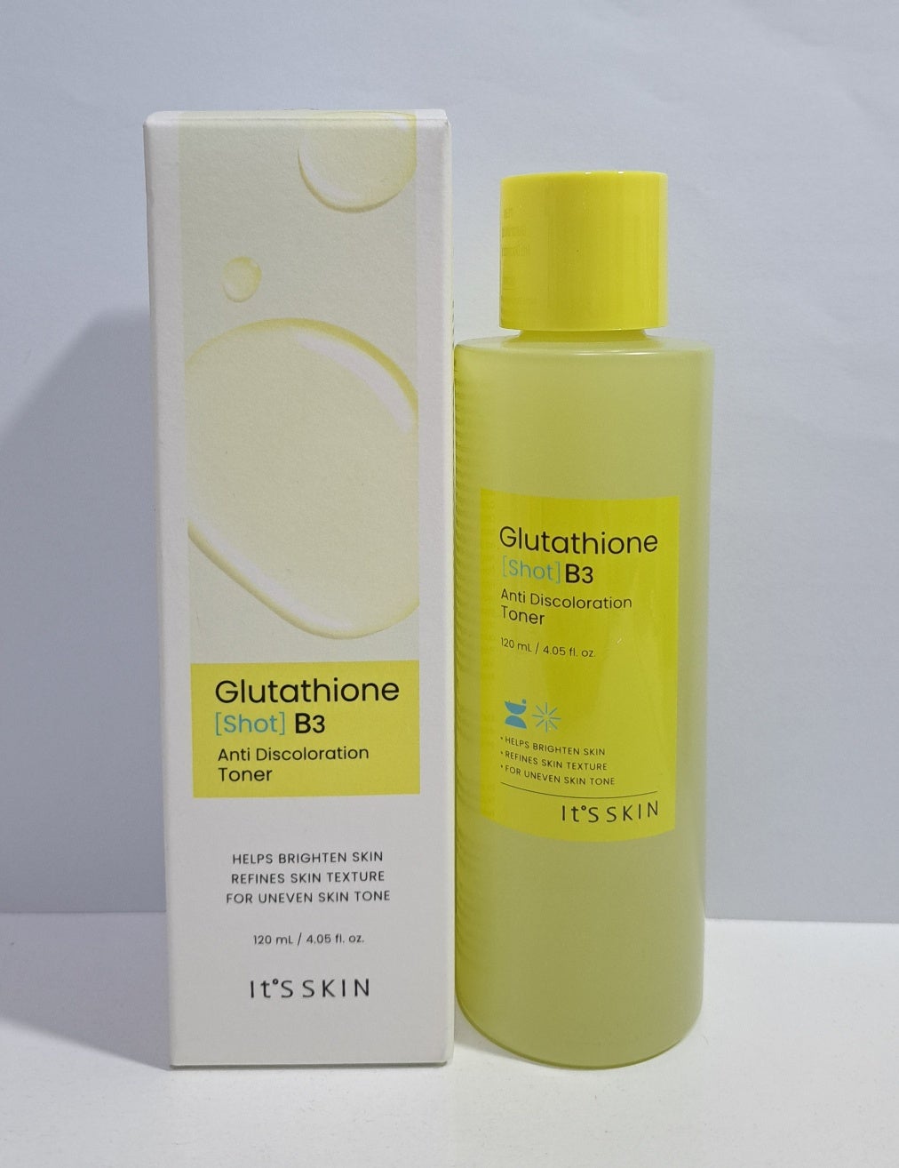 グルタチオンショットB3クリアトーントナー/It's skin/化粧水を使ったクチコミ(1枚目)