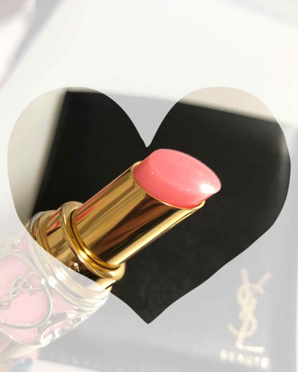 ルージュ ヴォリュプテ シャイン/YVES SAINT LAURENT BEAUTE/口紅を使ったクチコミ(1枚目)