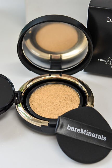 オリジナル ピュア セラム カバーアップ クッション/bareMinerals/クッションファンデーションを使ったクチコミ(2枚目)