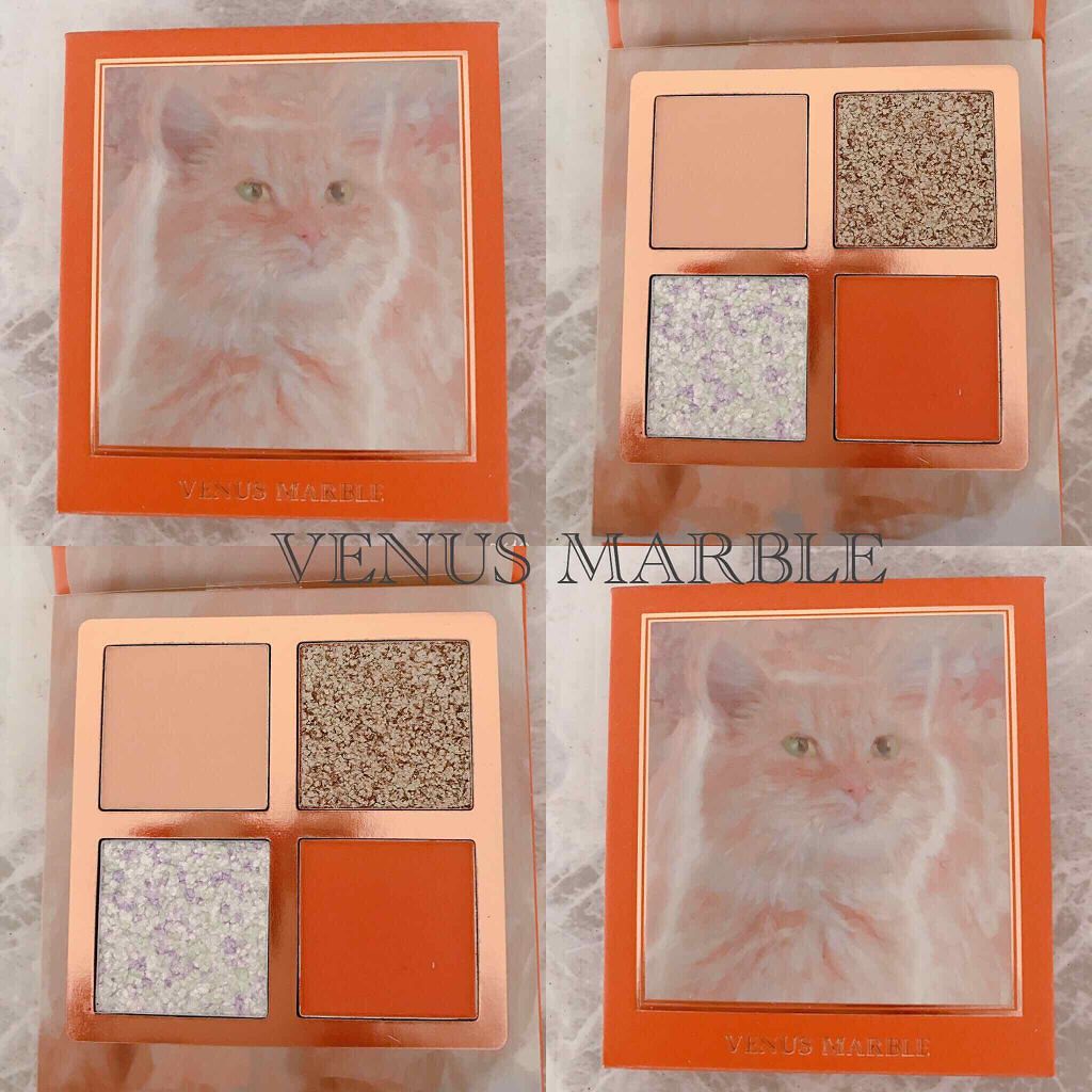 Venus Marble アイシャドウキャットシリーズ/Venus Marble/アイシャドウパレットを使ったクチコミ(1枚目)
