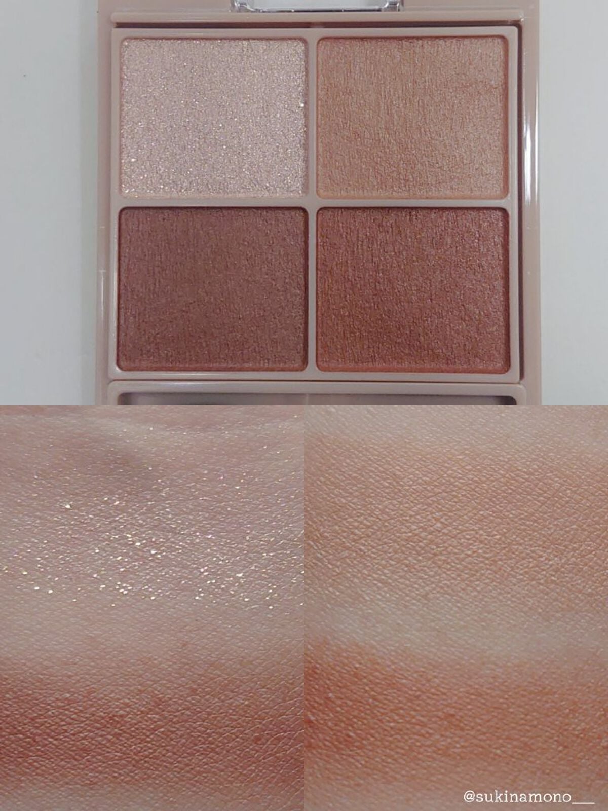 シルキースフレアイズ(マットタイプ)/キャンメイク/アイシャドウパレットを使ったクチコミ(3枚目)