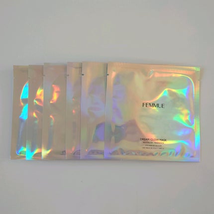 ドリームグロウマスク RR(透明感・キメ)/FEMMUE/シートマスク・パックを使ったクチコミ(1枚目)