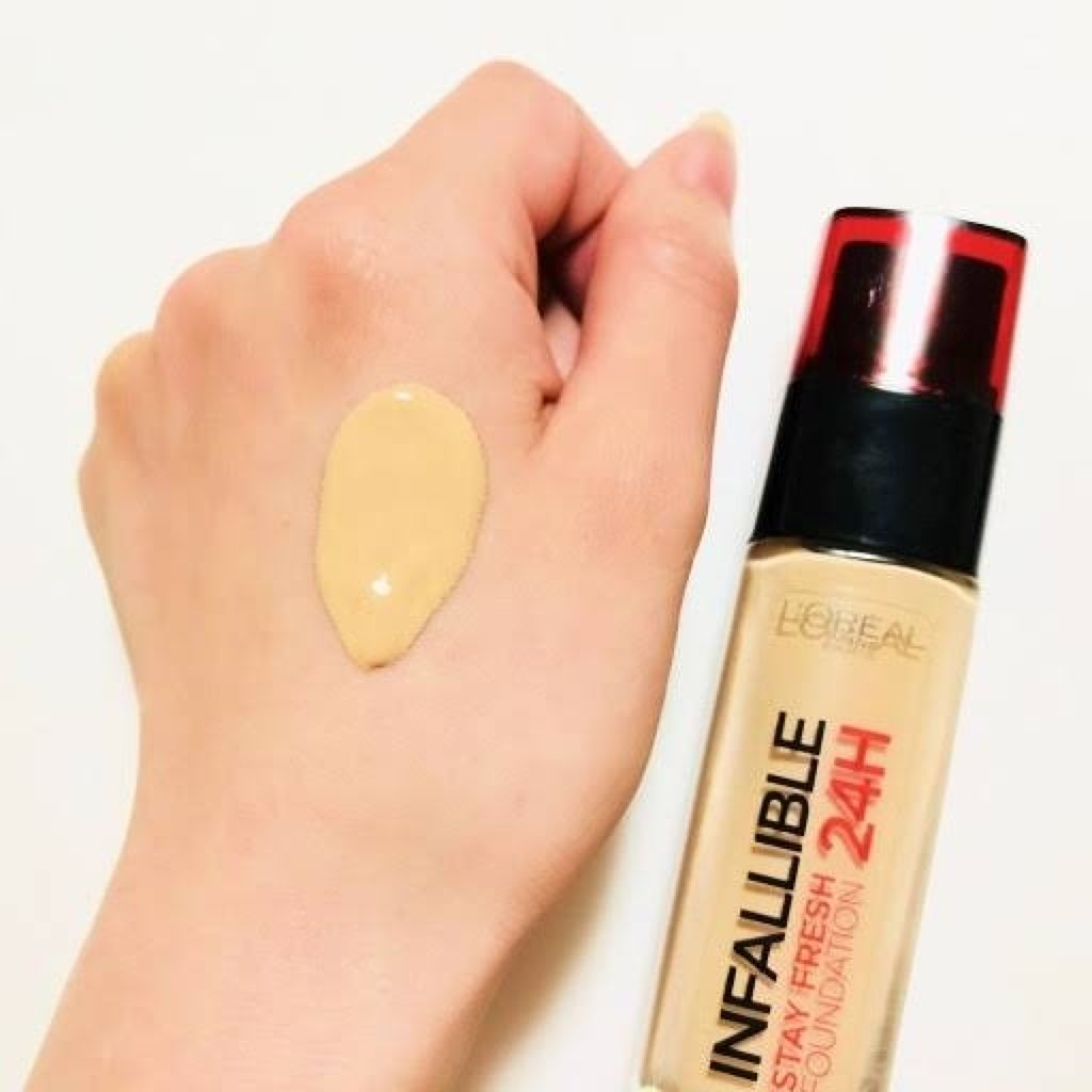 インファリブル ステイフレッシュファンデーション/ロレアル パリ/リキッドファンデーションを使ったクチコミ(2枚目)