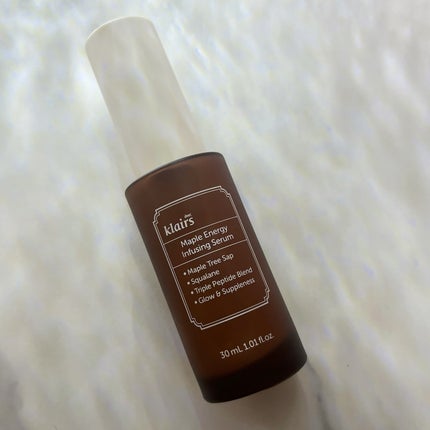 メープルエナジーインフュージングセラム/Klairs/美容液を使ったクチコミ(2枚目)