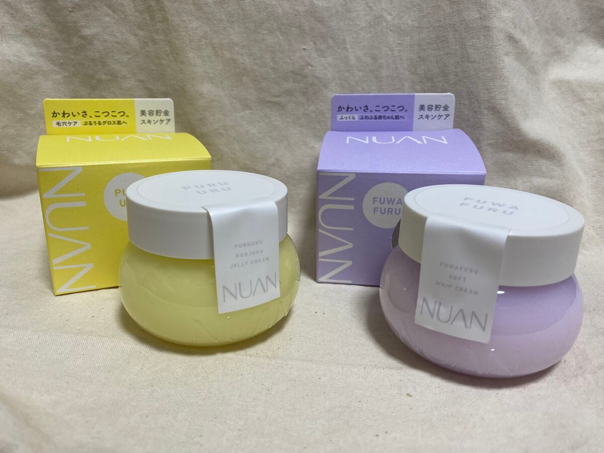半熟ジュレクリーム/NUAN/フェイスクリームを使ったクチコミ(1枚目)