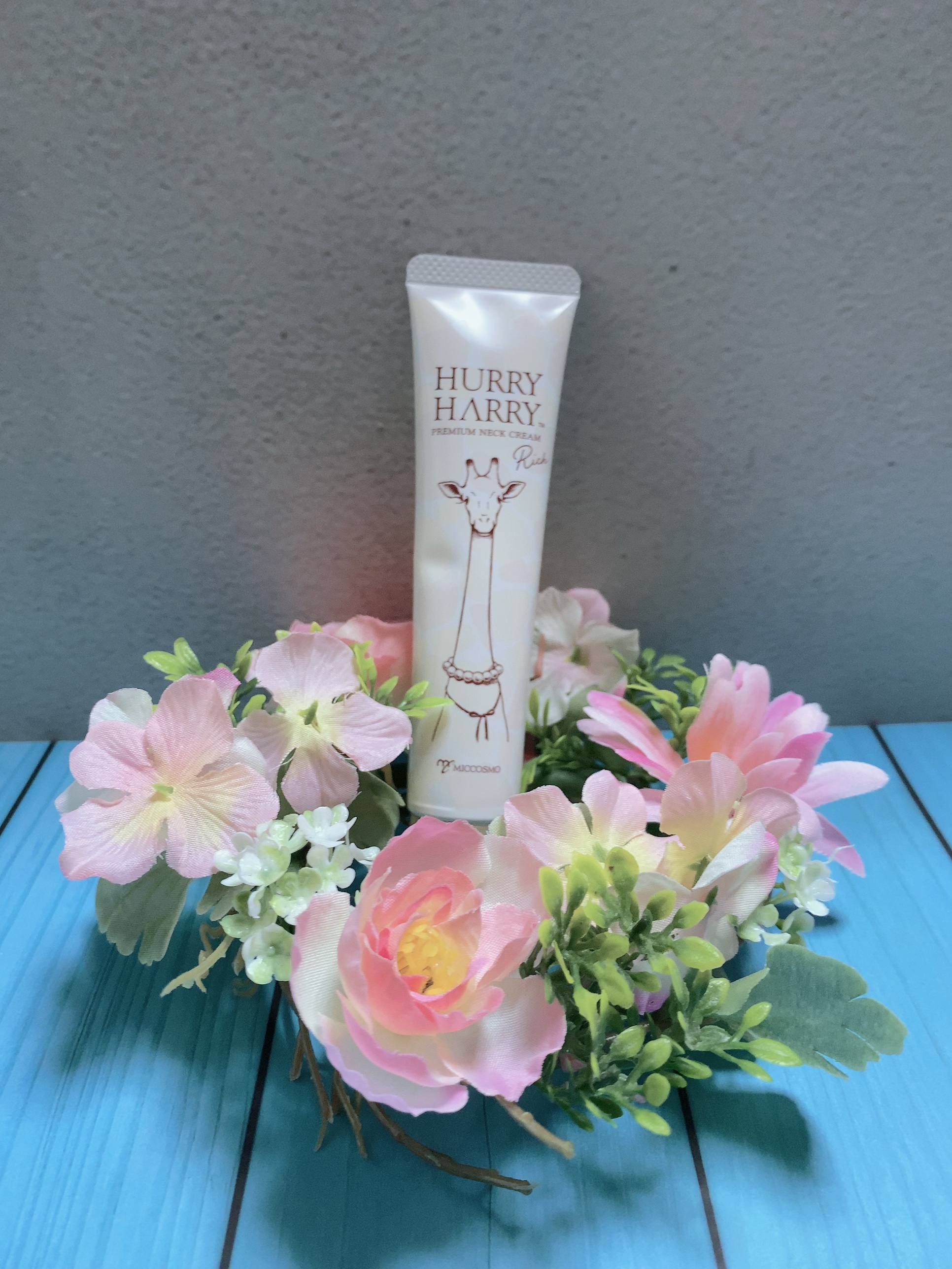 ハリーハリー 薬用おとなの美くびクリーム リッチ（医薬部外品）/ハリーハリー/ネック・デコルテケアを使ったクチコミ（2枚目）