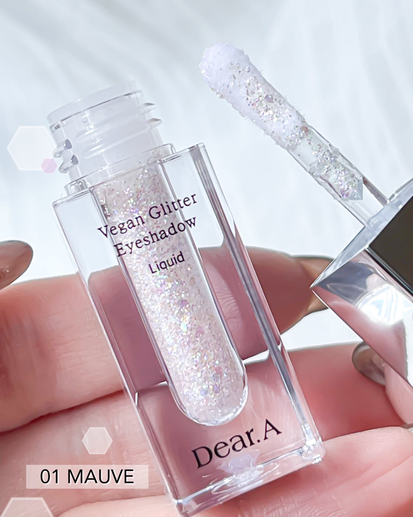 グリッターアイシャドウ/Dear.A/グリッターを使ったクチコミ(1枚目)