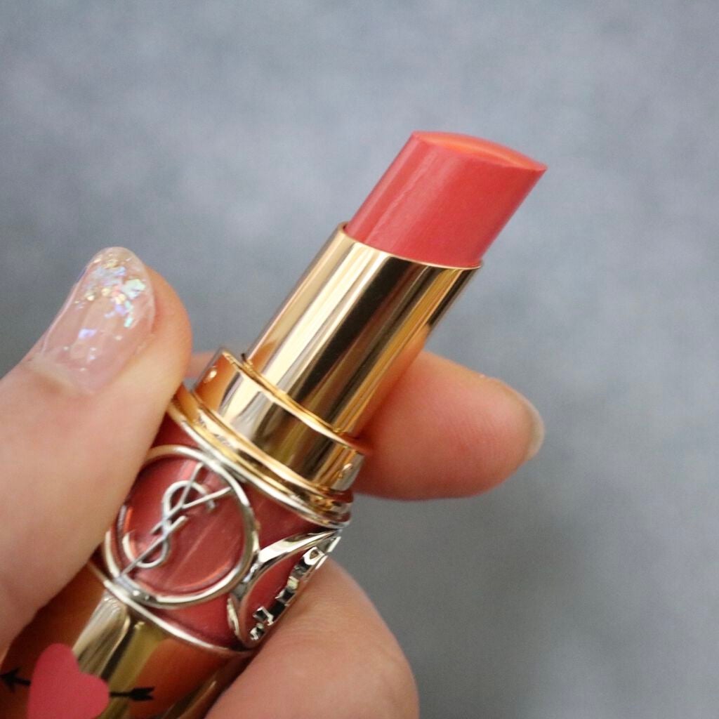 みーちゃん🐸 on LIPS 「╲YSLROUGE💄╱こんにちは☀️今日は初のリップレビュー💄..」(2枚目)