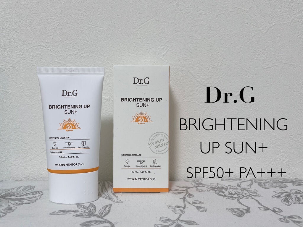 ブライトニングアップサンプラス/Dr.G/日焼け止めクリームを使ったクチコミ(2枚目)