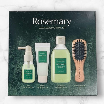 ローズマリー ヘア トライアルセット/AROMATICA/トライアルキットを使ったクチコミ(5枚目)