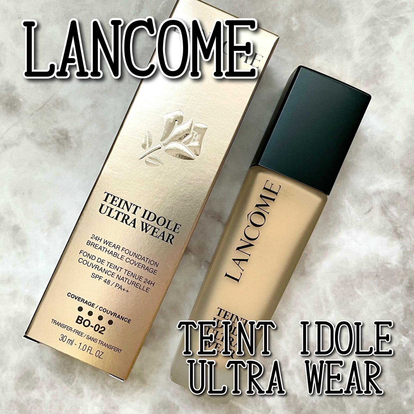 タンイドル ウルトラ ウェア リキッド N/LANCOME/リキッドファンデーションを使ったクチコミ(1枚目)