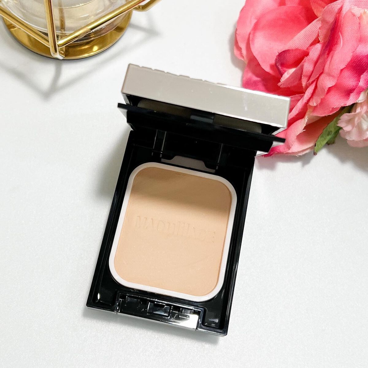 ドラマティックパウダリー EX/マキアージュ/パウダーファンデーションを使ったクチコミ（1枚目）