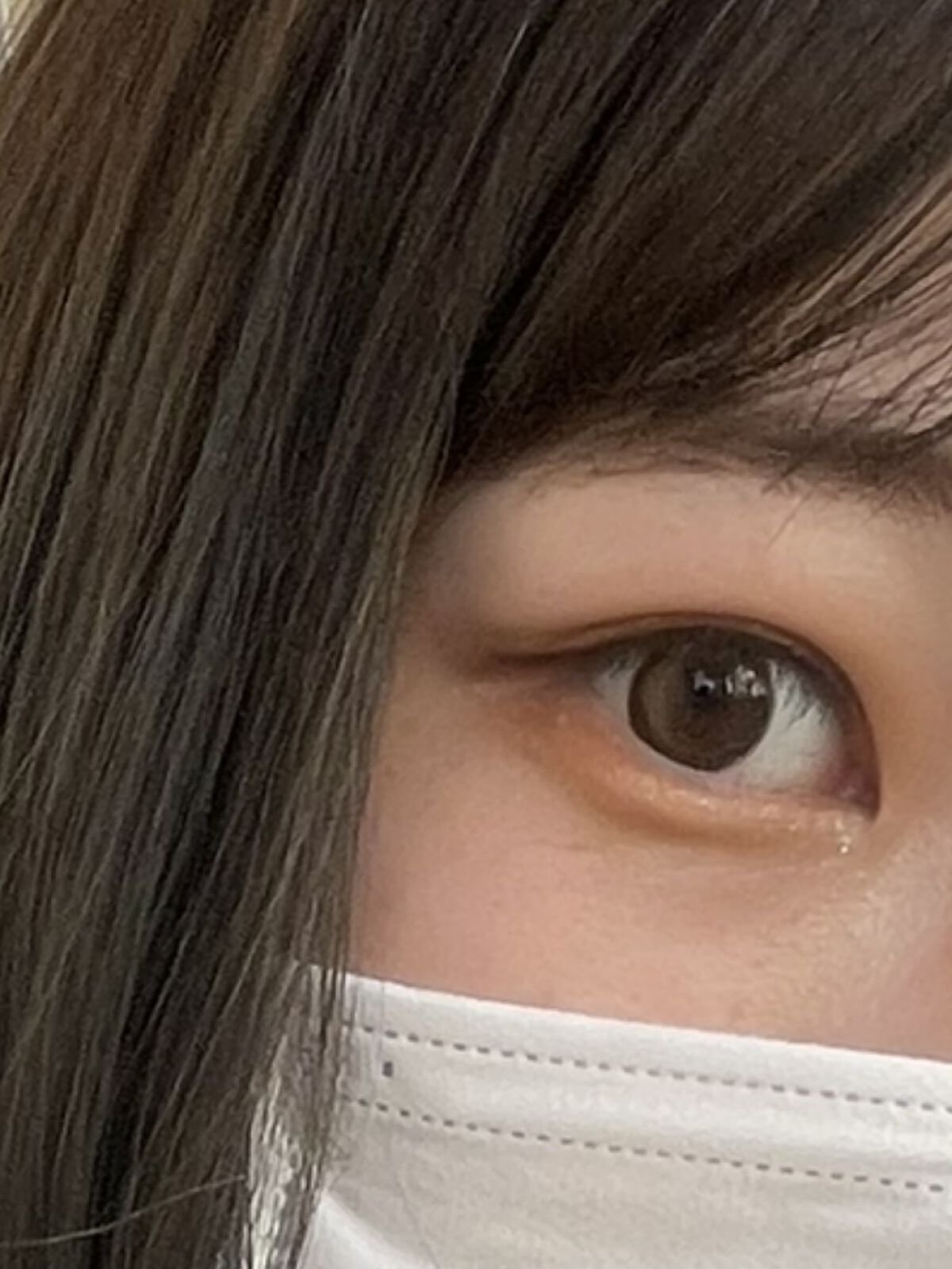 Cherry moon 1Month ブラウン/OLENS/カラーコンタクトレンズを使ったクチコミ（2枚目）