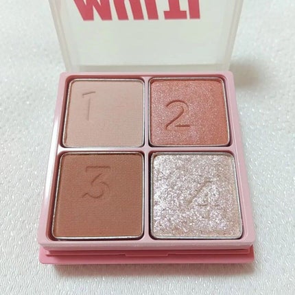 マルチキューブ/i’m meme/アイシャドウパレットを使ったクチコミ(3枚目)