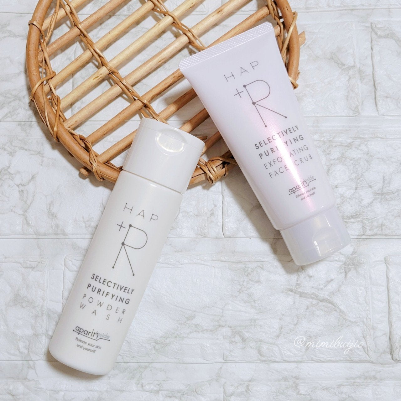 フェイススクラブ /HAP+R/スクラブ・ゴマージュを使ったクチコミ(1枚目)