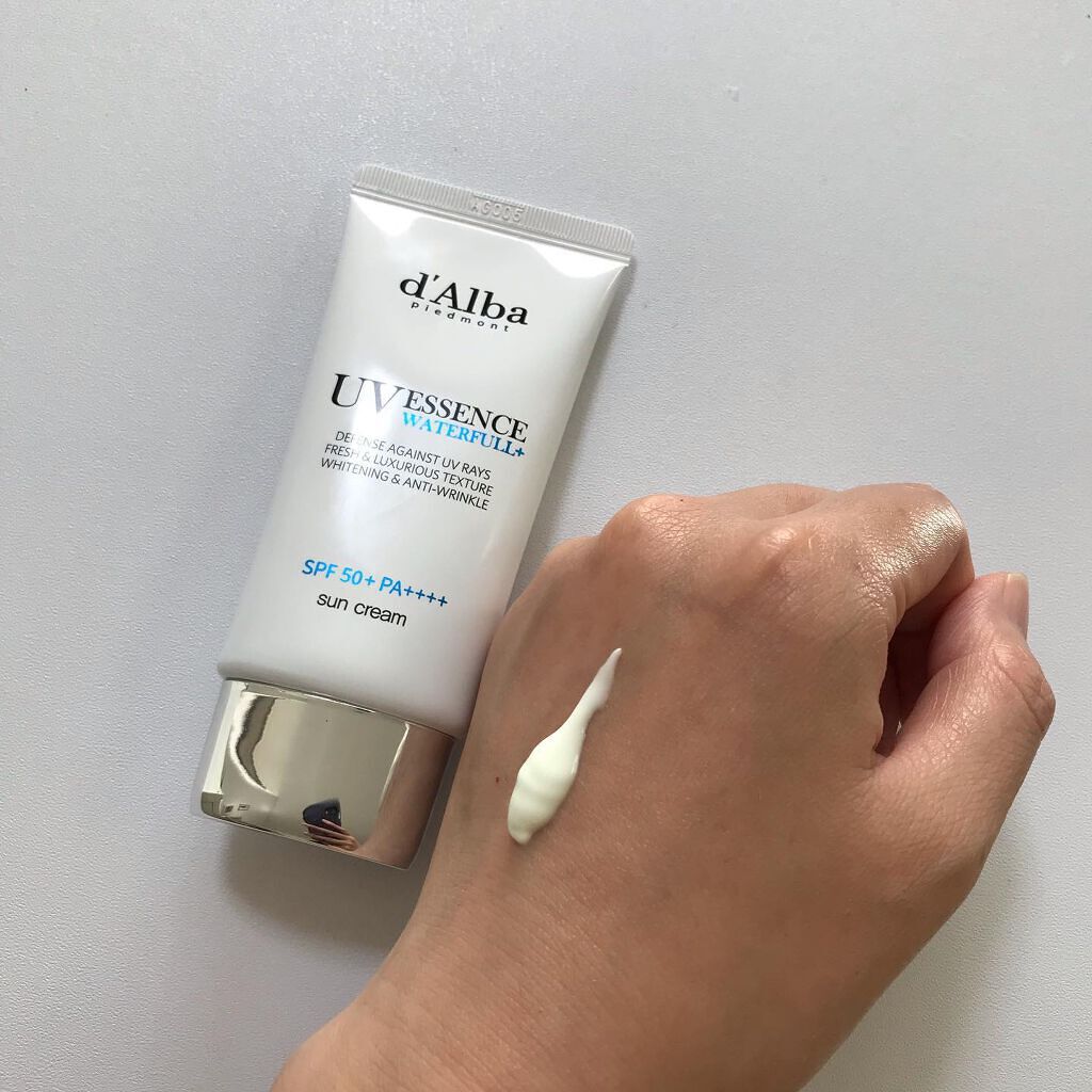 ダルバ ウォータフル エッセンス サンクリーム/ダルバ/日焼け止めクリームを使ったクチコミ(1枚目)