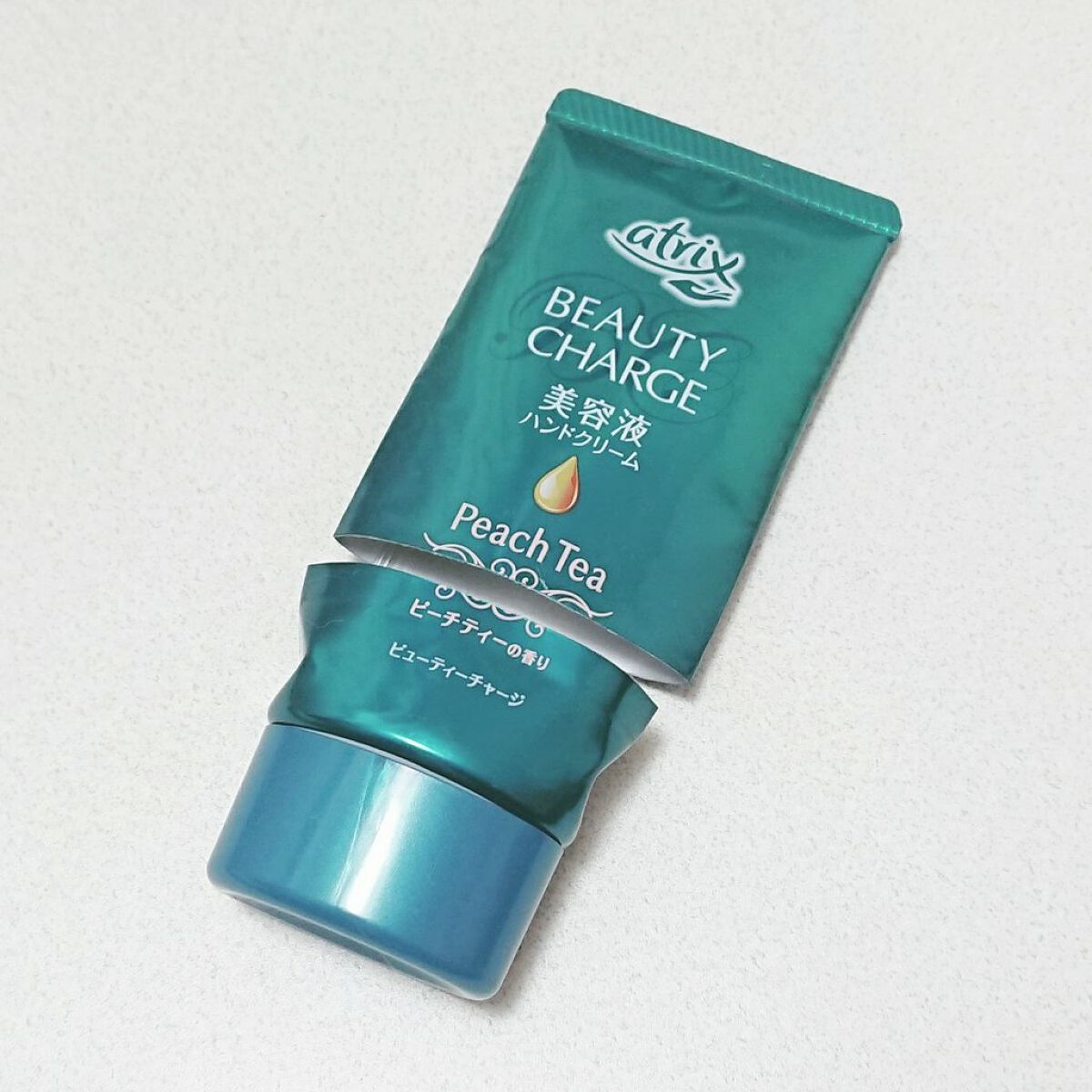 ビューティーチャージ ピーチティーの香り/アトリックス/ハンドクリームを使ったクチコミ（1枚目）