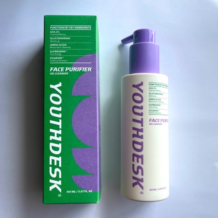 フェースピュリファイアジェルクレンザー/YOUTHDESK/クレンジングジェルを使ったクチコミ(6枚目)