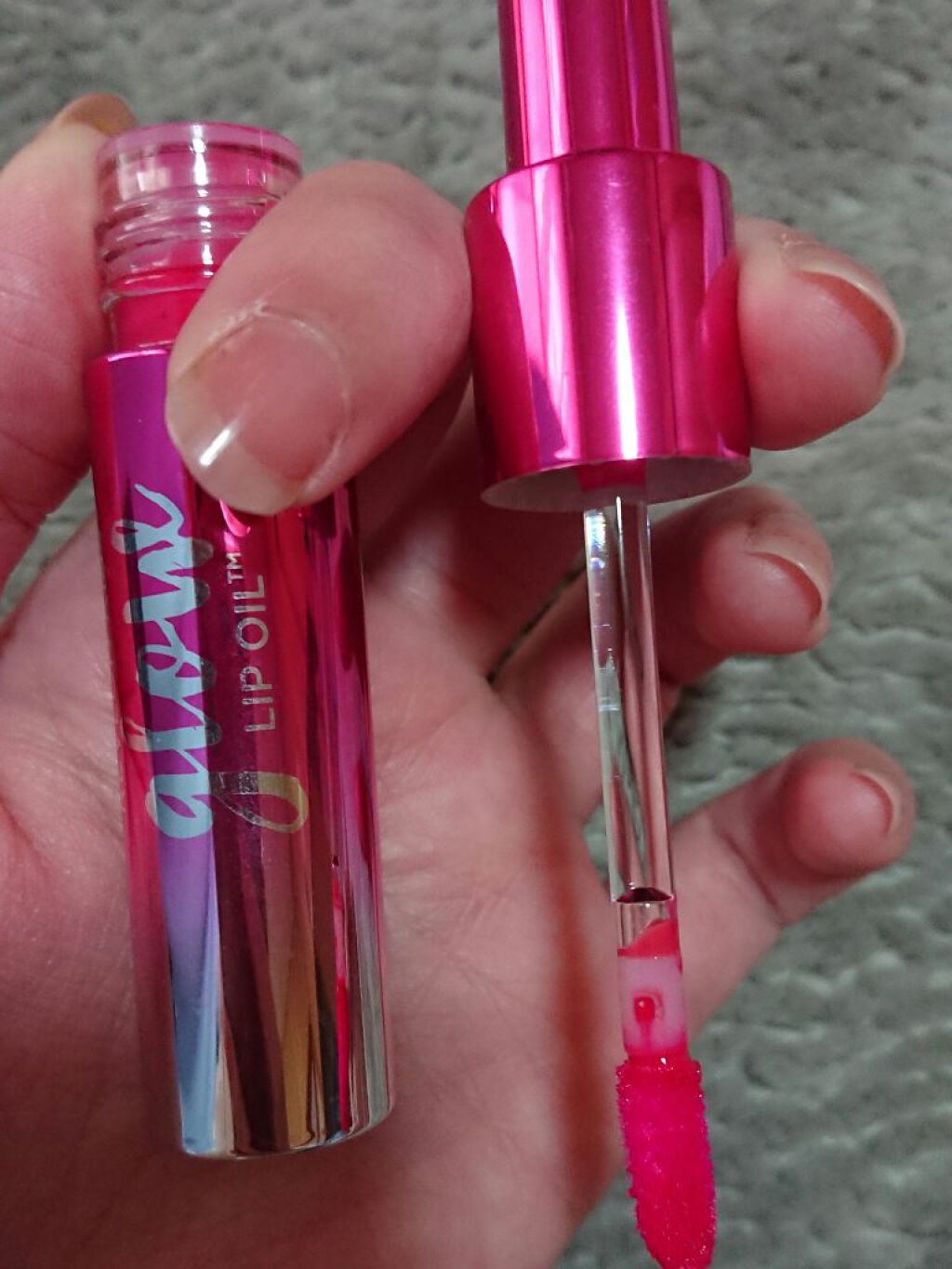 キス グロウ リップ オイル/REVLON/リップグロスを使ったクチコミ(3枚目)