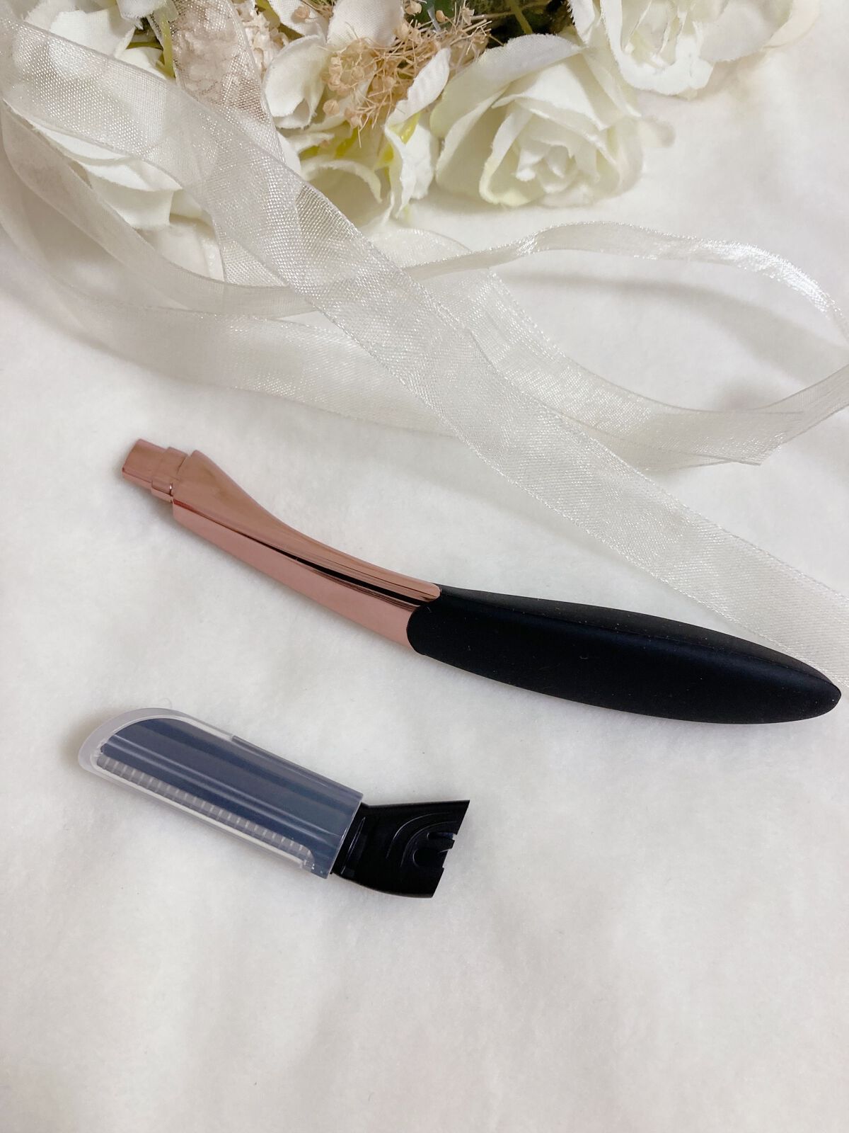 サロンプラス トーンアップ フェイススムーサー ホルダー（刃付き）/サロンプラス/シェーバーを使ったクチコミ（2枚目）