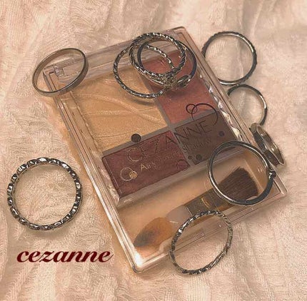エアリータッチシャドウ/CEZANNE/アイシャドウパレットを使ったクチコミ(1枚目)