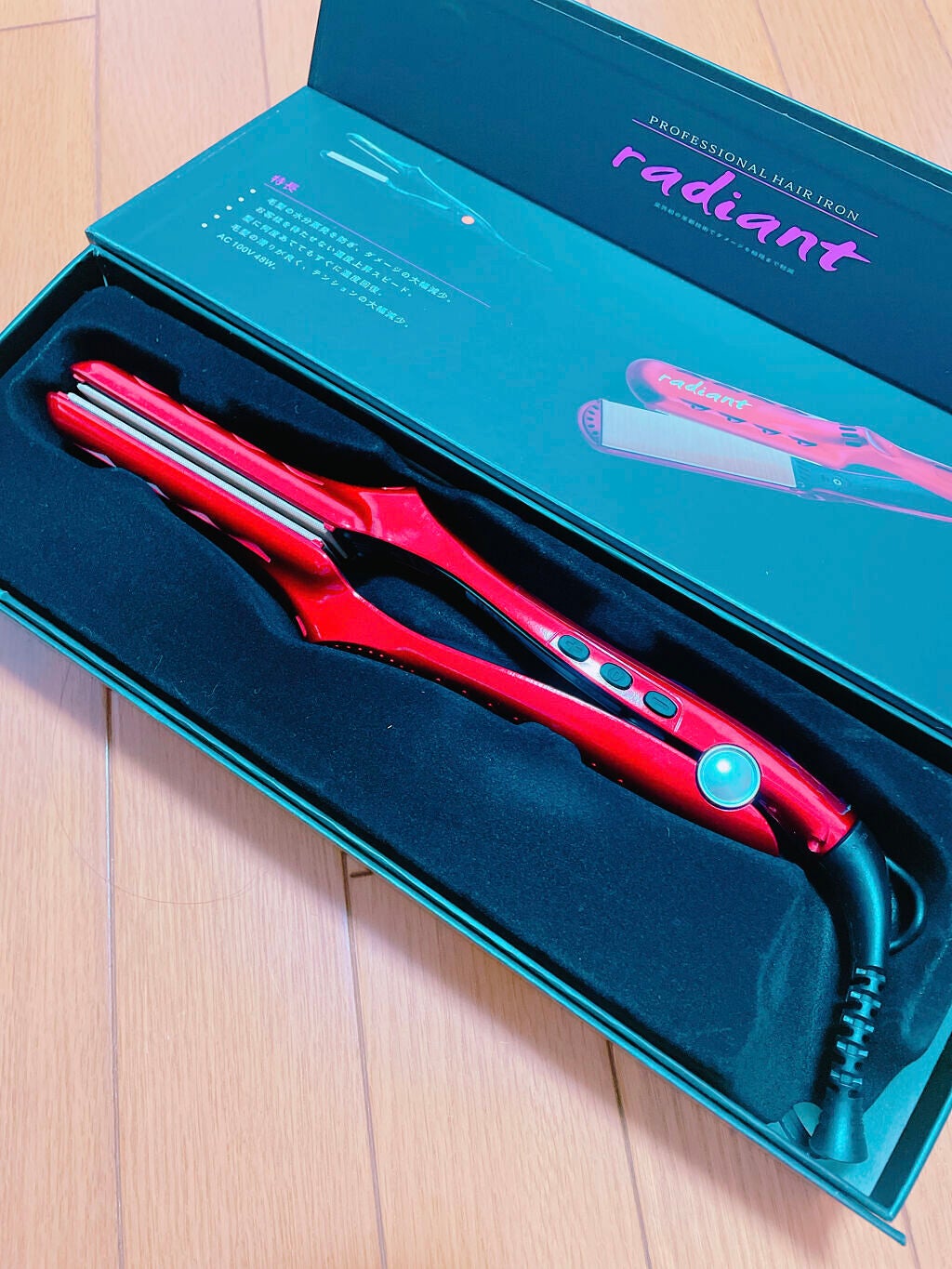 radiant 28mm/radiant/ストレートアイロンを使ったクチコミ(2枚目)