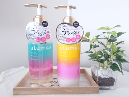 モイストプロテインシャンプー/トリートメント/ulumee/市販シャンプーを使ったクチコミ(2枚目)
