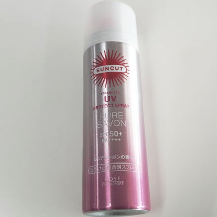 日やけ止め透明スプレー ピュアシャボン/サンカット®/日焼け止めミスト・スプレーを使ったクチコミ(1枚目)