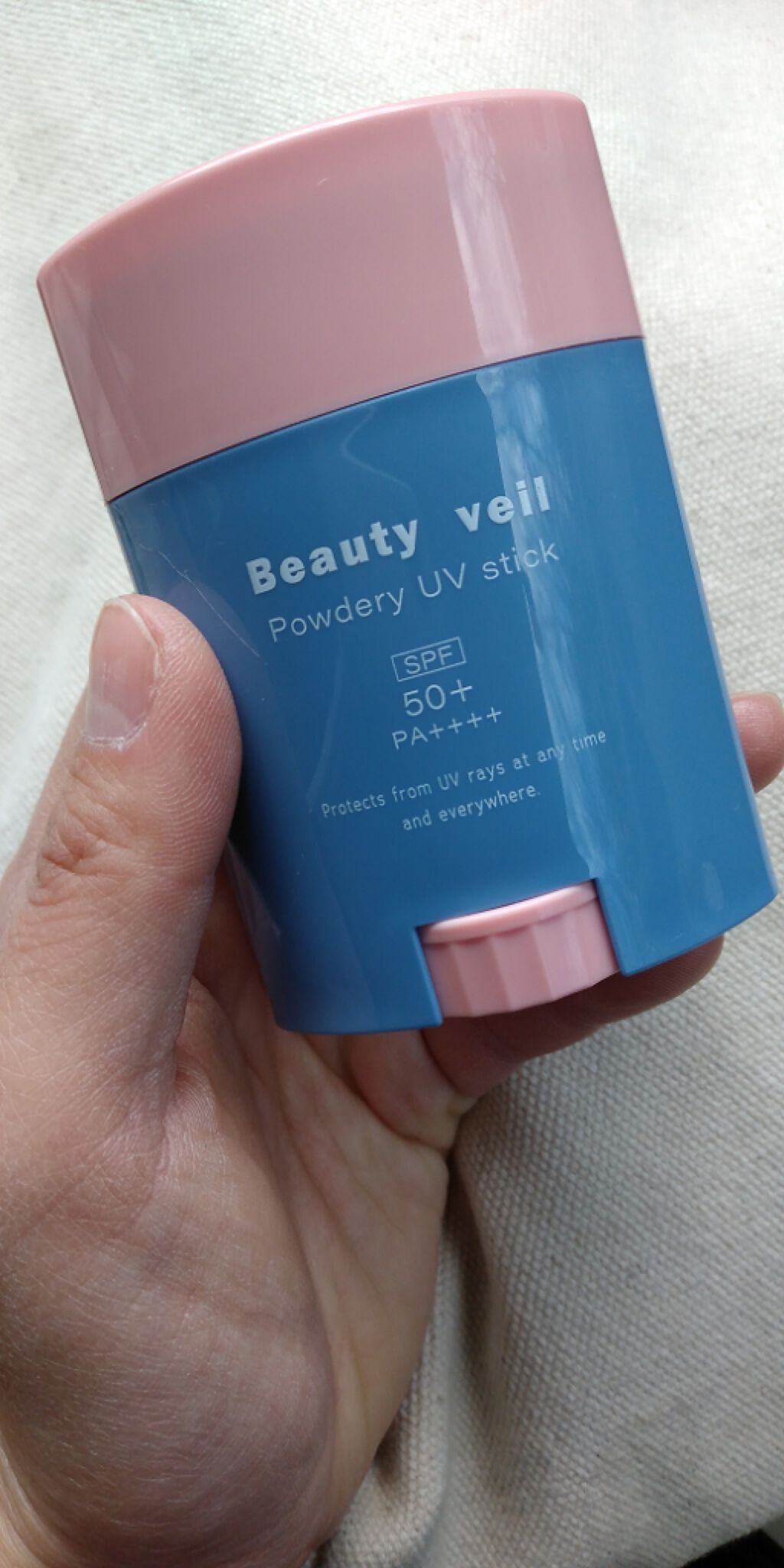パウダリーUVスティック/Beauty veil/日焼け止めスティックを使ったクチコミ（1枚目）