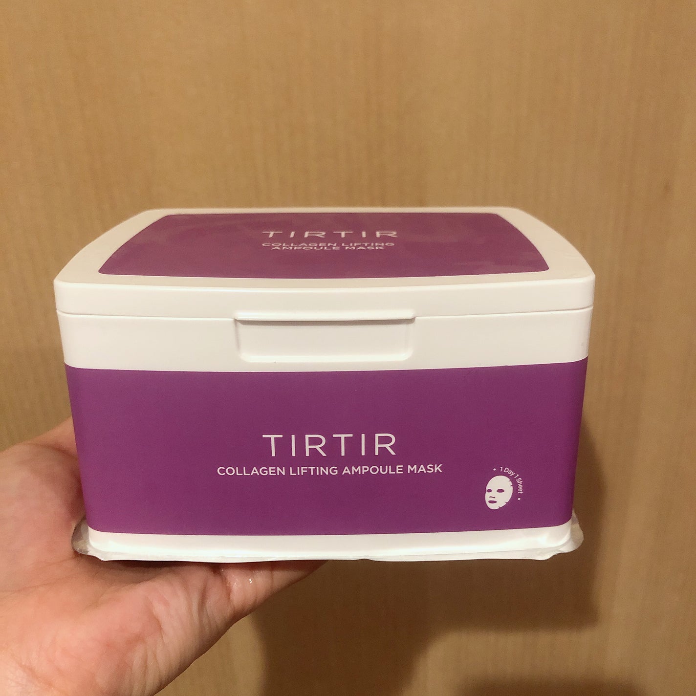 コラーゲンリフティングアンプルマスク/TIRTIR(ティルティル)/シートマスク・パックを使ったクチコミ(1枚目)