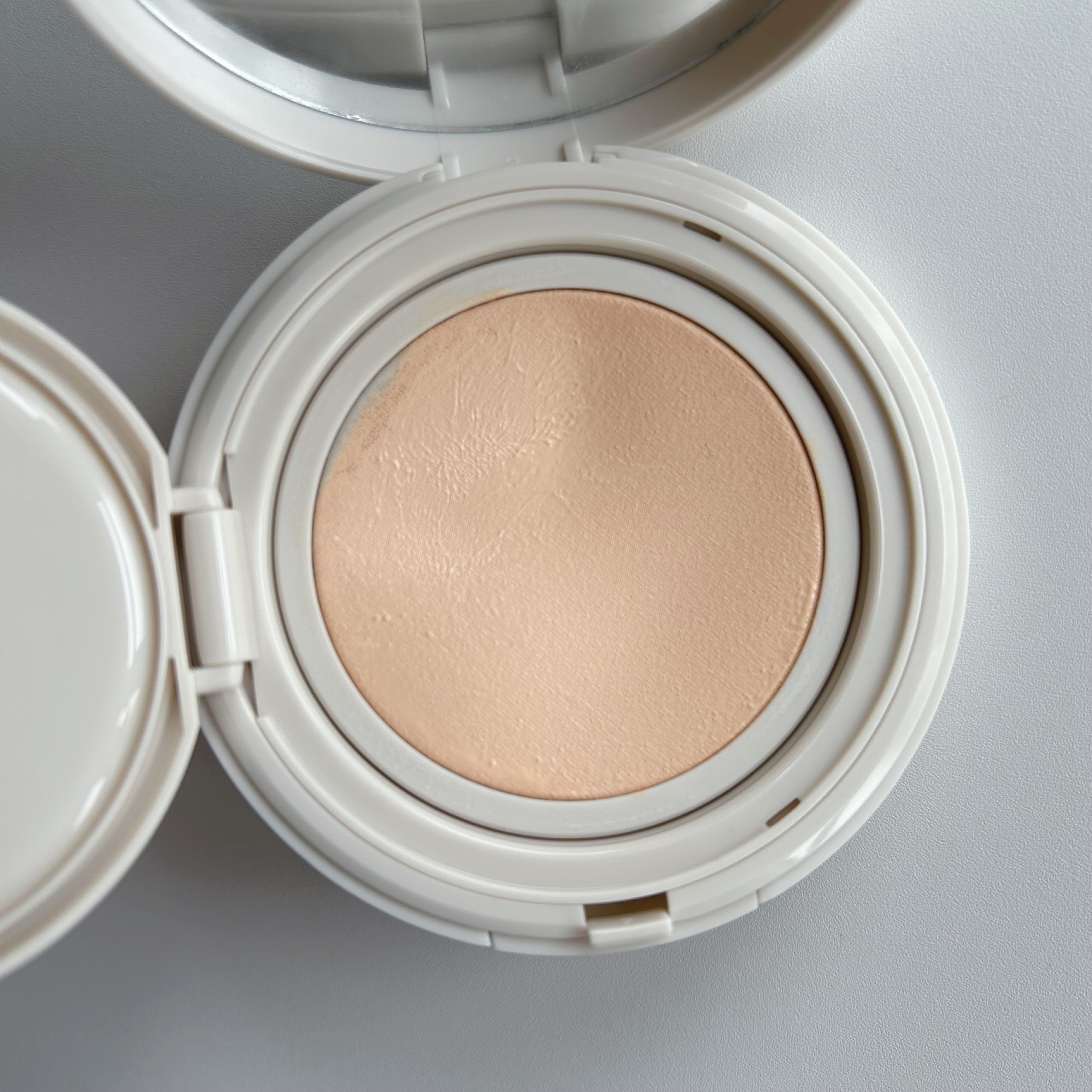 Pore Caring Mesh Cushion 21 バニラ/BeginS by JUNGSAEMMOOL/クッションファンデーションを使ったクチコミ（2枚目）