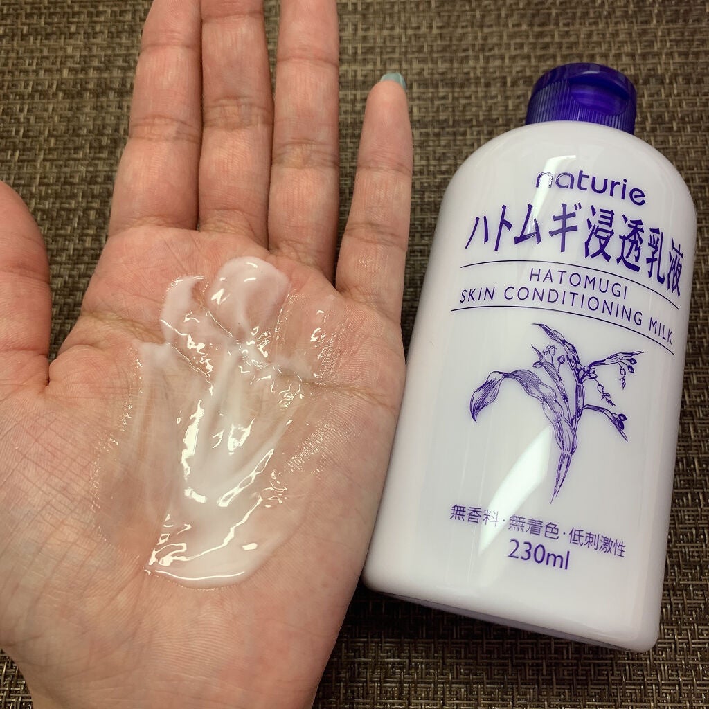 ハトムギ浸透乳液(ナチュリエ スキンコンディショニングミルク)/ナチュリエ/乳液を使ったクチコミ(4枚目)